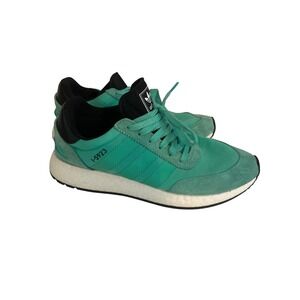 Adidas I 5923 Iniki Runner Teal Suede Casual Sneakers Athleisure Shoes US 8.5